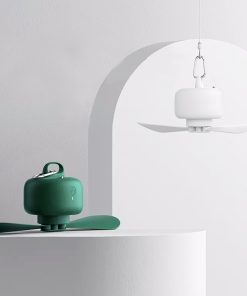 JISULIFE F16 Ceiling Fan USB Rechargeable Portable Household Electric Hanging Fans With Remote Control