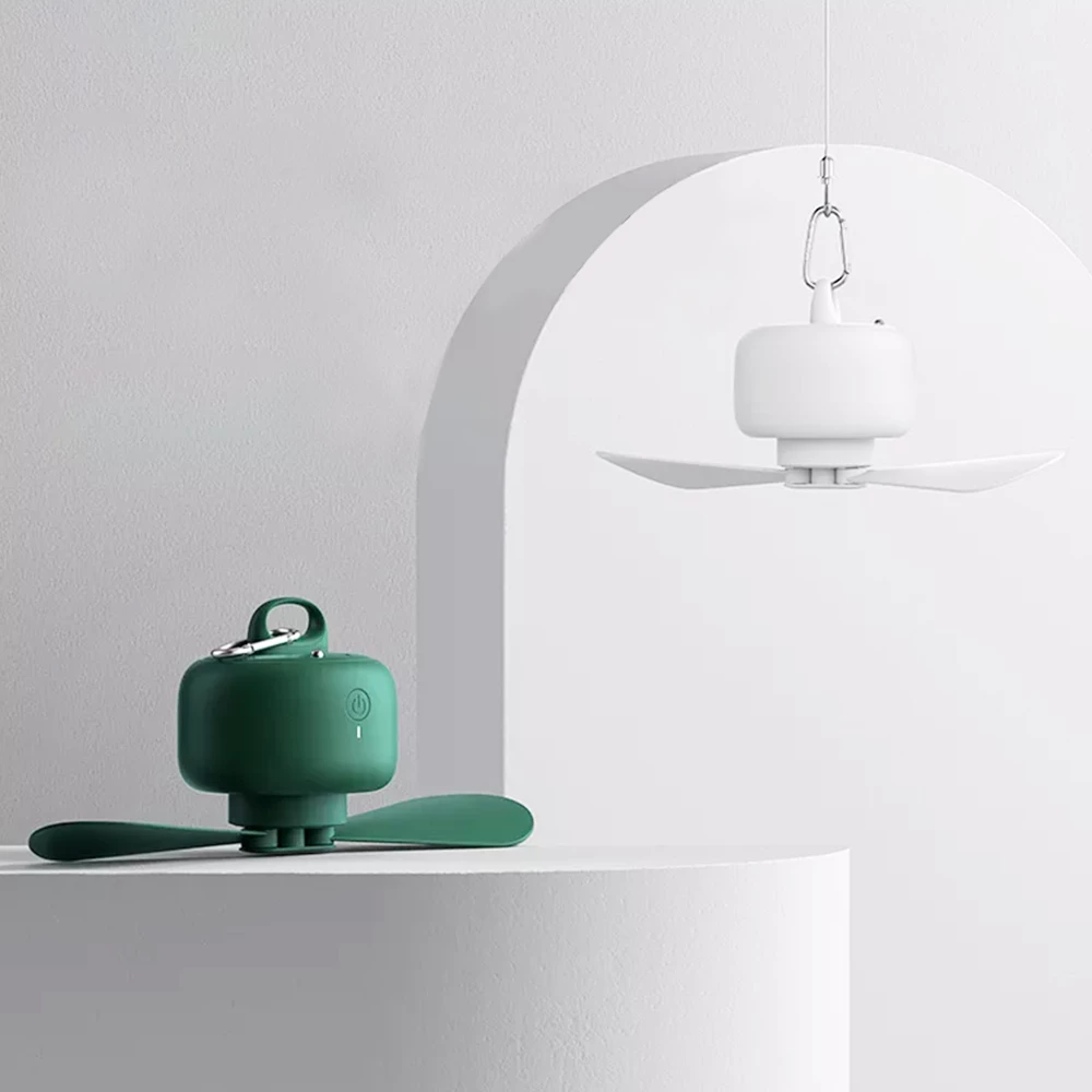 JISULIFE F16 Ceiling Fan USB Rechargeable Portable Household Electric Hanging Fans With Remote Control