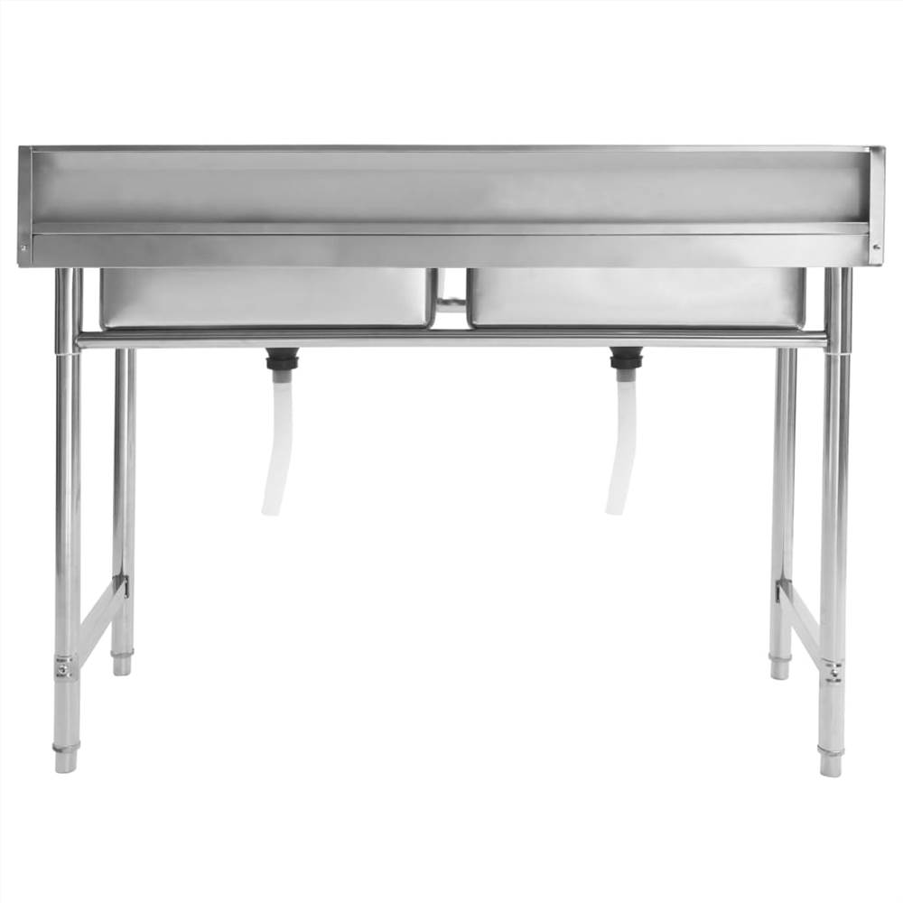 Kitchen Sink Double Basin Stainless Steel Kitchen Sink Double Basin Stainless Steel -Room Kitchen Sink Double Basin Stainless Steel 492770 3