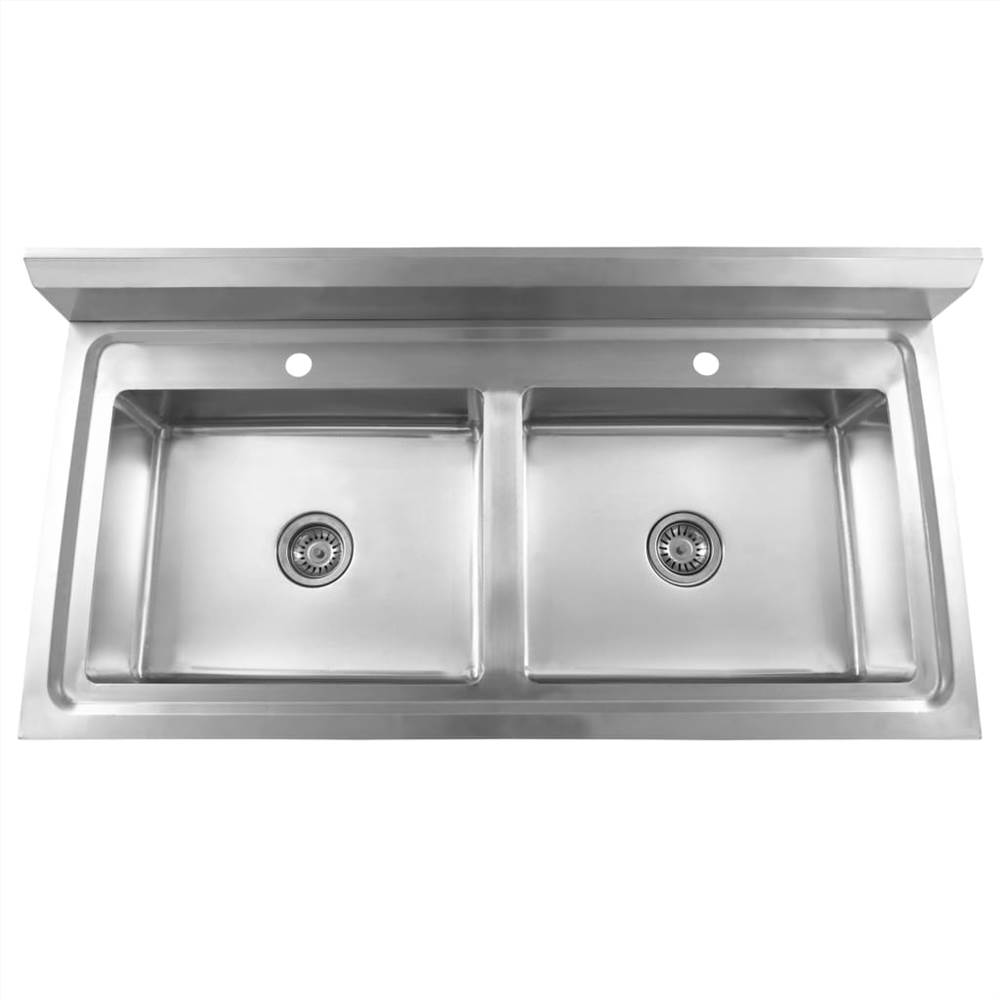 Kitchen Sink Double Basin Stainless Steel Kitchen Sink Double Basin Stainless Steel -Room Kitchen Sink Double Basin Stainless Steel 492770 5
