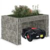 Lawn Mower Garage With Raised Bed 110x80x60 Cm Steel Wire 2 Lawn Mower Garage With Raised Bed 110x80x60 Cm Steel Wire -Room Lawn Mower Garage with Raised Bed 110x80x60 cm Steel Wire 447433 0