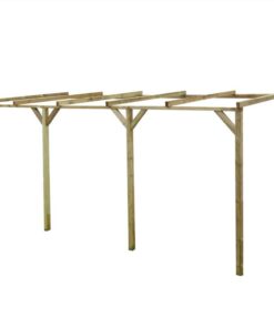 Lean-To Pergola 2x5x2.2 M Wood