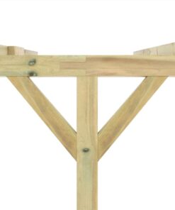 Lean-To Pergola 5x3x2.1 M Wood -Room Lean To Pergola 5x3x2 1 m Wood 471065 3