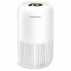 Liectroux TR-8080 35W Air Purifier, 360 Degree Air Inlet, No Noise, UV-C Light, 4 Wind Speed, Remove 99.97% Dust Smoke