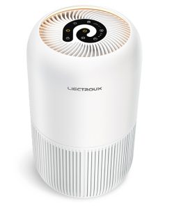 Liectroux TR-8080 35W Air Purifier, 360 Degree Air Inlet, No Noise, UV-C Light, 4 Wind Speed, Remove 99.97% Dust Smoke -Room Liectroux TR 8080 35W Air Purifier for 507318 2