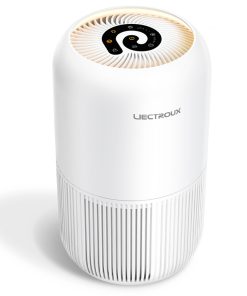 Liectroux TR-8080 35W Air Purifier, 360 Degree Air Inlet, No Noise, UV-C Light, 4 Wind Speed, Remove 99.97% Dust Smoke -Room Liectroux TR 8080 35W Air Purifier for 507318 3