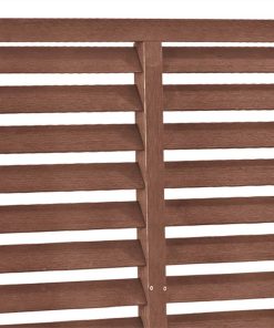 Louver Fence WPC 170x170 Cm Brown -Room Louver Fence WPC 170x170 cm Brown 487331 3