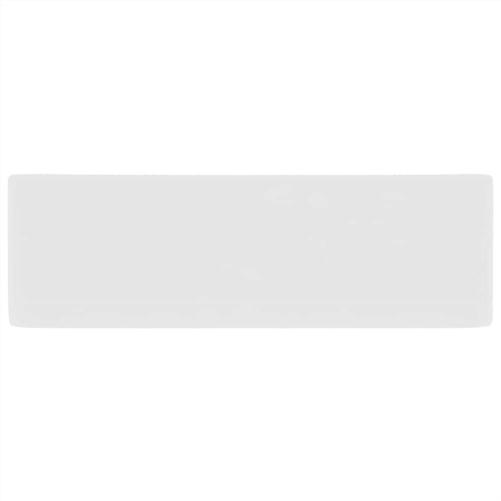 Luxury Wash Basin Matt White 41x30x12 cm Ceramic Luxury Wash Basin Matt White 41x30x12 Cm Ceramic -Room Luxury Wash Basin Matt White 41x30x12 cm Ceramic 492618 3