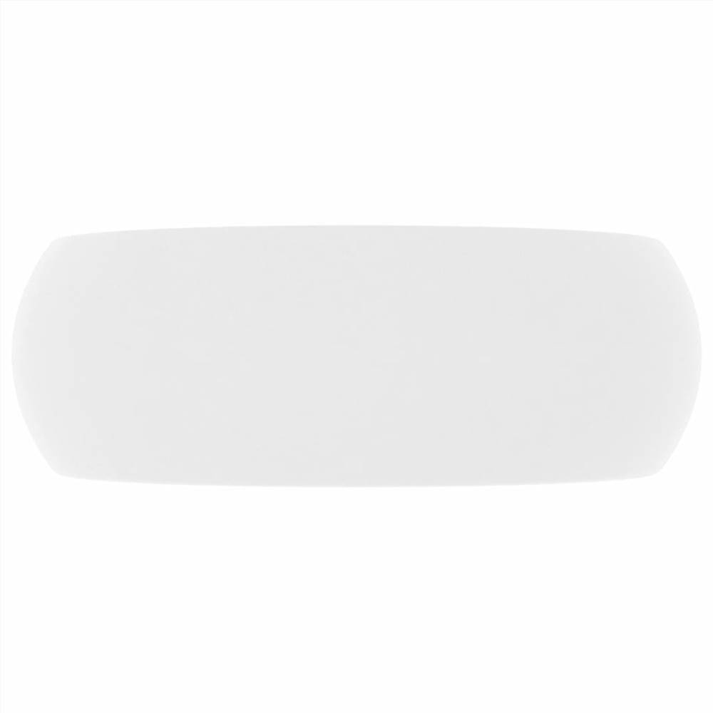 Luxury Wash Basin Round Matt White 40x15 cm Ceramic Luxury Wash Basin Round Matt White 40x15 Cm Ceramic -Room Luxury Wash Basin Round Matt White 40x15 cm Ceramic 451637 3