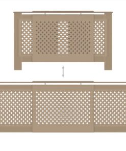 MDF Radiator Cover 205 Cm 6 MDF Radiator Cover 205 Cm -Room MDF Radiator Cover 205 cm 472467 4