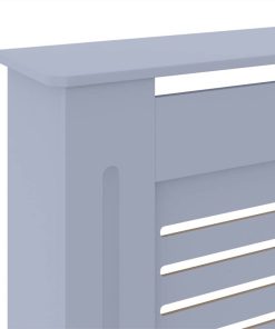 MDF Radiator Cover Grey 205 Cm -Room MDF Radiator Cover Grey 205 cm 467735 5