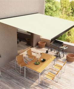 Manual Cassette Awning 400x300 Cm Cream