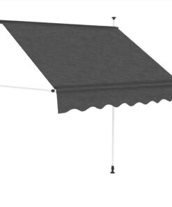 Manual Retractable Awning 200 Cm Anthracite