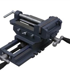 Manually Operated Cross Slide Drill Press Vice 150 Mm