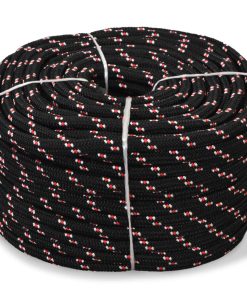 Marine Rope Polypropylene 6 Mm 100 M Black