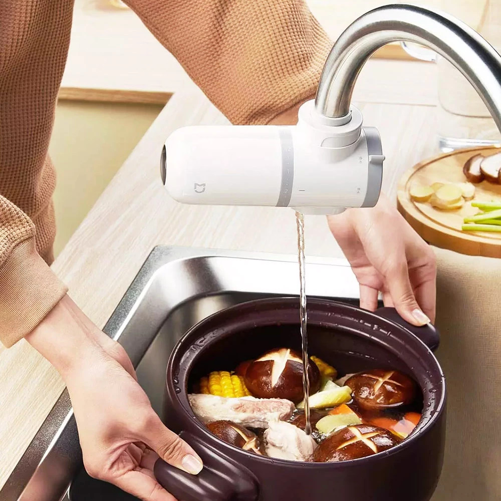 Xiaomi Mijia MUL11 Faucet Water Filter Purifier 0.1um Ultra-fine Fiber 4 Filtration System 3 Faucet Modes - Image 2