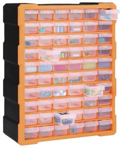 Multi-drawer Organiser With 60 Drawers 38x16x47.5 Cm 4 Multi-drawer Organiser With 60 Drawers 38x16x47.5 Cm -Room Multi drawer Organiser with 60 Drawers 38x16x47 5 cm 454713 2