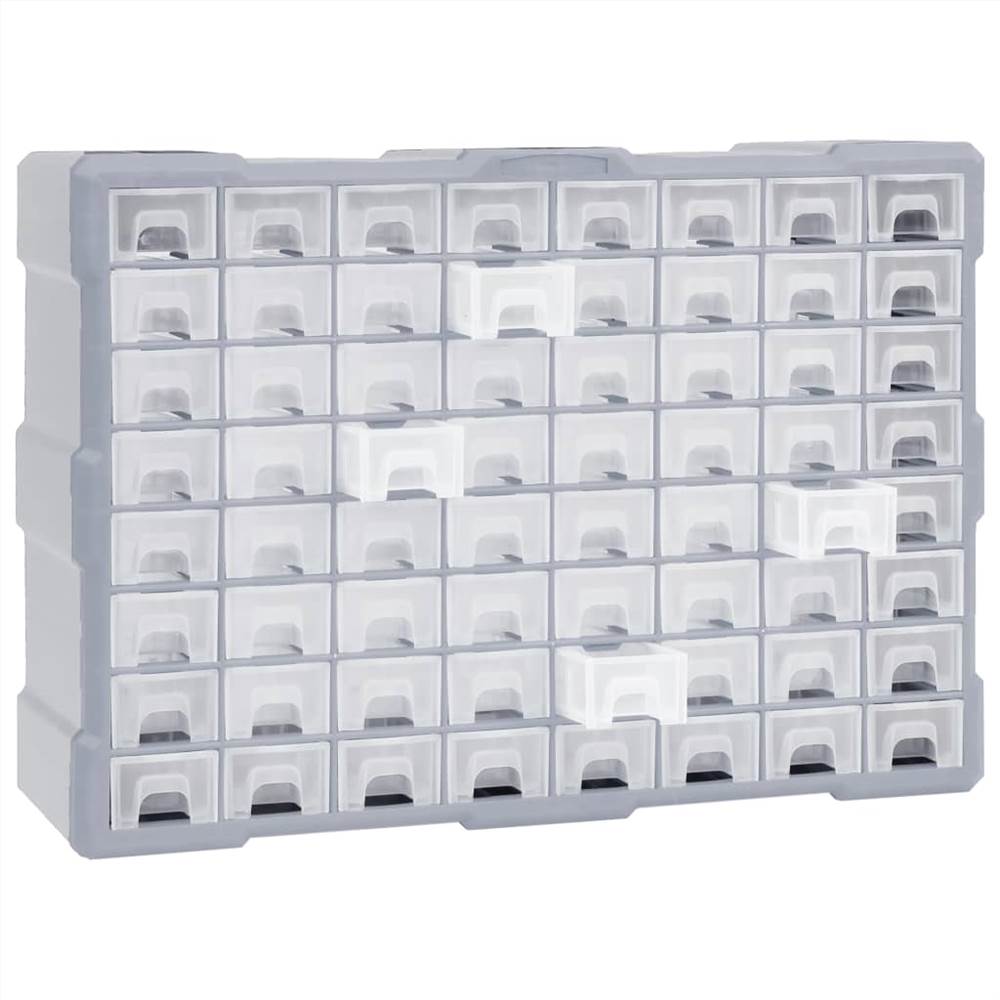 Multi-drawer Organiser with 64 Drawers 52x16x37.5 cm Multi-drawer Organiser With 64 Drawers 52x16x37.5 Cm -Room Multi drawer Organiser with 64 Drawers 52x16x37 5 cm 449468 3