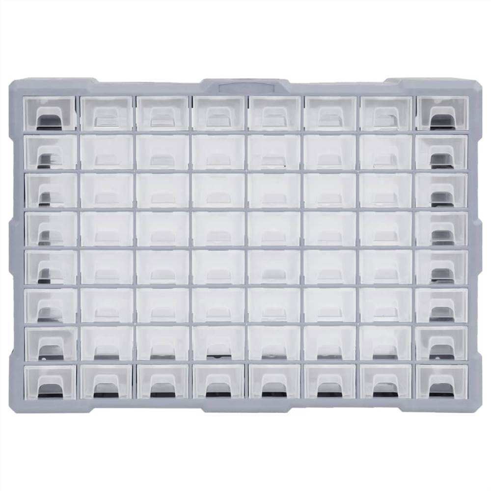 Multi-drawer Organiser with 64 Drawers 52x16x37.5 cm Multi-drawer Organiser With 64 Drawers 52x16x37.5 Cm -Room Multi drawer Organiser with 64 Drawers 52x16x37 5 cm 449468 4