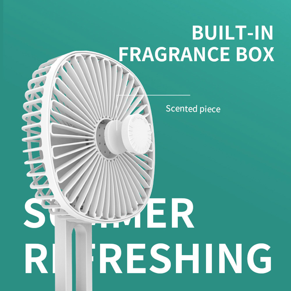 Multifunction Folding Fan, 3 Levels Speed, Aromatherapy Cooling Fan, 1200mAh Battery, USB Charging, Low Noise - White Multifunction Folding Fan, 3 Levels Speed, Aromatherapy Cooling Fan, 1200mAh Battery, USB Charging, Low Noise - White -Room Multifunction Folding Fan with 3 Levels Speed White 510808 3