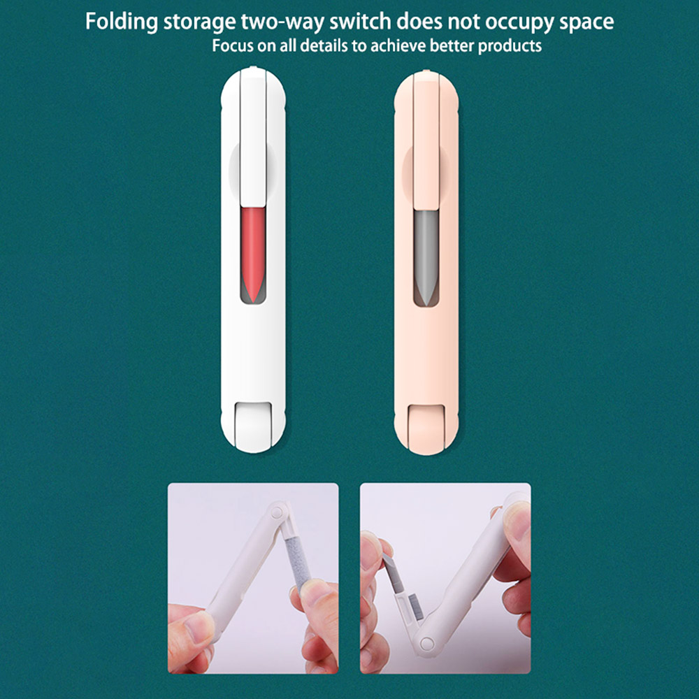Multifunctional Foldable Cleaning Pen, Silicone Nib, Bluetooth Earphone Headset Keyboard Cleaning Pen Tool - White Multifunctional Foldable Cleaning Pen, Silicone Nib, Bluetooth Earphone Headset Keyboard Cleaning Pen Tool - White -Room Multifunctional Foldable Cleaning Pen 508972 2