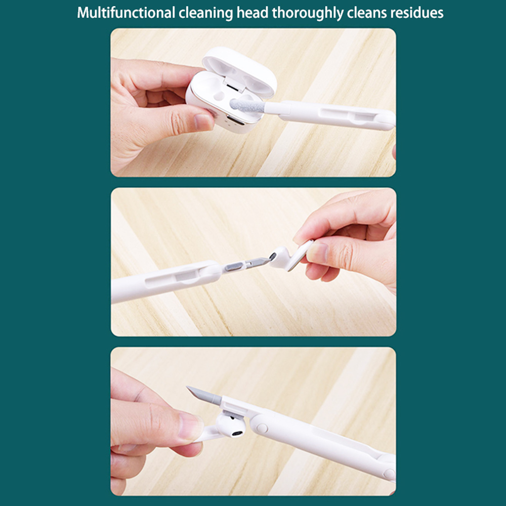 Multifunctional Foldable Cleaning Pen, Silicone Nib, Bluetooth Earphone Headset Keyboard Cleaning Pen Tool - White Multifunctional Foldable Cleaning Pen, Silicone Nib, Bluetooth Earphone Headset Keyboard Cleaning Pen Tool - White -Room Multifunctional Foldable Cleaning Pen 508972 3