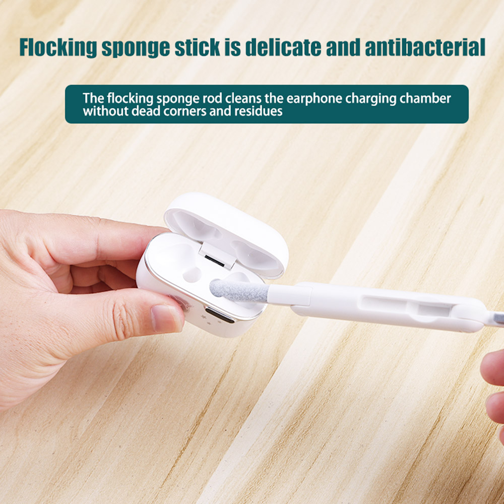 Multifunctional Foldable Cleaning Pen, Silicone Nib, Bluetooth Earphone Headset Keyboard Cleaning Pen Tool - White Multifunctional Foldable Cleaning Pen, Silicone Nib, Bluetooth Earphone Headset Keyboard Cleaning Pen Tool - White -Room Multifunctional Foldable Cleaning Pen 508972 4