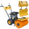 Multifunctional Petrol-powered Two-stage Snow Plough/Sweeper Set 6,5HP -Room Multifunctional Petrol powered Two stage Snow Plough Sweeper Set 6 5HP 427740 0