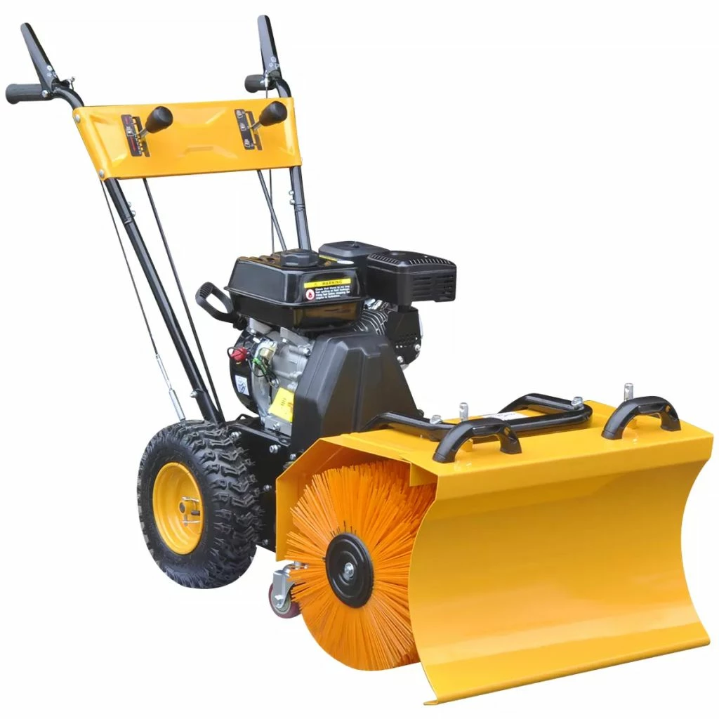 Multifunctional Petrol-powered Two-stage Snow Plough/Sweeper Set 6,5HP - Image 4