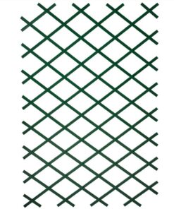 Nature 2 Pcs Garden Trellises 100x200 Cm PVC Green