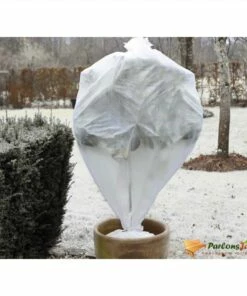 Nature Winter Fleece Cover 30 G/m² White 0.64x10 M