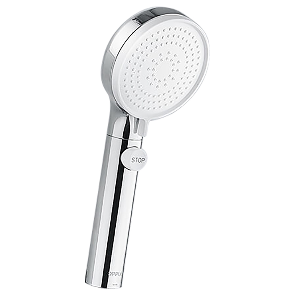 OPPLE Pressurized Handheld Shower Set Punch-Free Adsorption Three-speed Mode Adjustable Automatic Charging One-click STOP Button - Silver OPPLE Pressurized Handheld Shower Set Punch-Free Adsorption Three-speed Mode Adjustable Automatic Charging One-click STOP Button - Silver -Room OPPLE Pressurized Handheld Shower Set Silver 901133