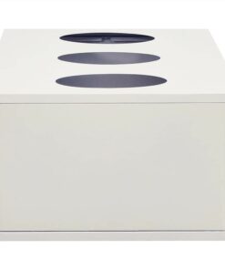 Office Flower Box Light Grey 90x40x23 Cm Steel 5 Office Flower Box Light Grey 90x40x23 Cm Steel -Room Office Flower Box Light Grey 90x40x23 cm Steel 494199 3