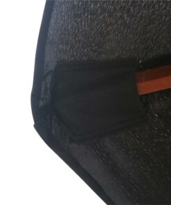 Outdoor Parasol With Wooden Pole 350 Cm Black -Room Outdoor Parasol with Wooden Pole 350 cm Black 457237 4