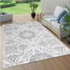 Outdoor Rug Light Grey 140x200 Cm PP -Room Outdoor Rug Light grey 140x200 cm PP 503197 0