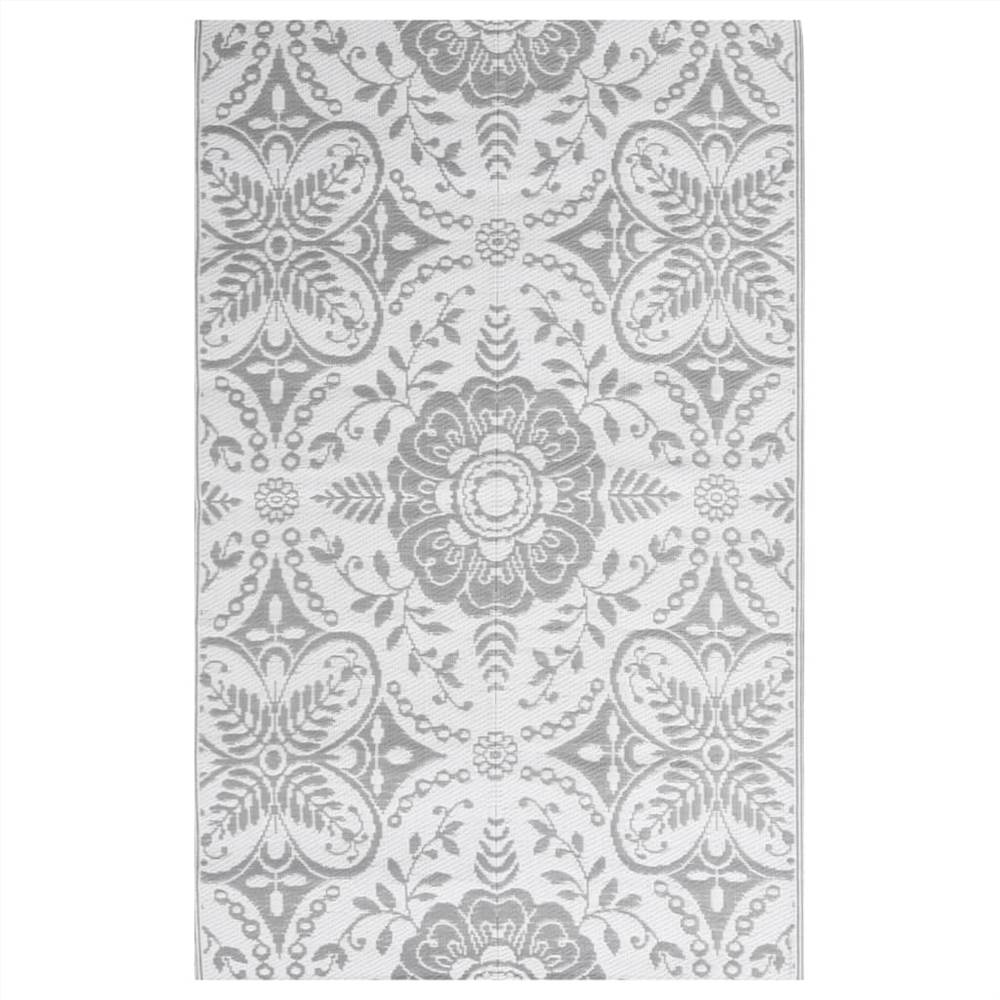 Outdoor Rug Light grey 140x200 cm PP Outdoor Rug Light Grey 140x200 Cm PP -Room Outdoor Rug Light grey 140x200 cm PP 503197 1