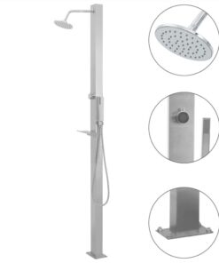 Outdoor Shower Stainless Steel Straight