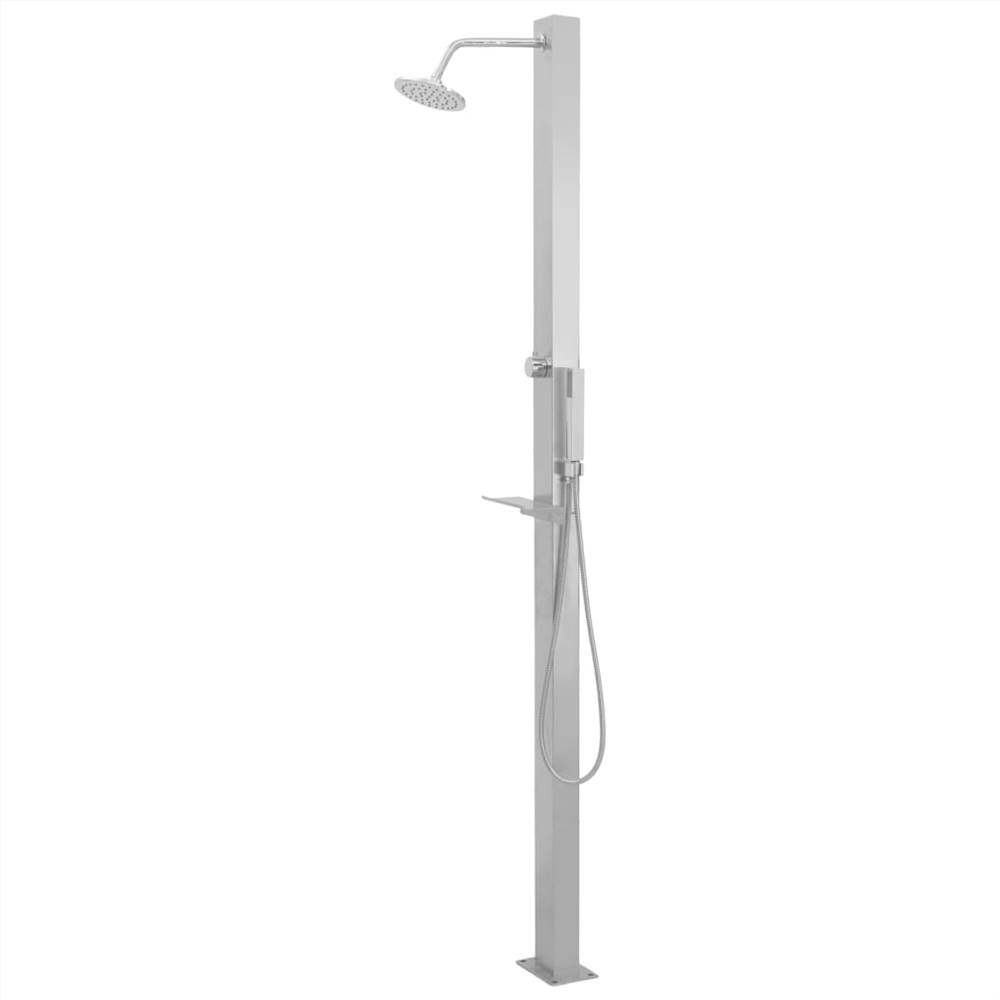Outdoor Shower Stainless Steel Straight Outdoor Shower Stainless Steel Straight -Room Outdoor Shower Stainless Steel Straight 455095 3