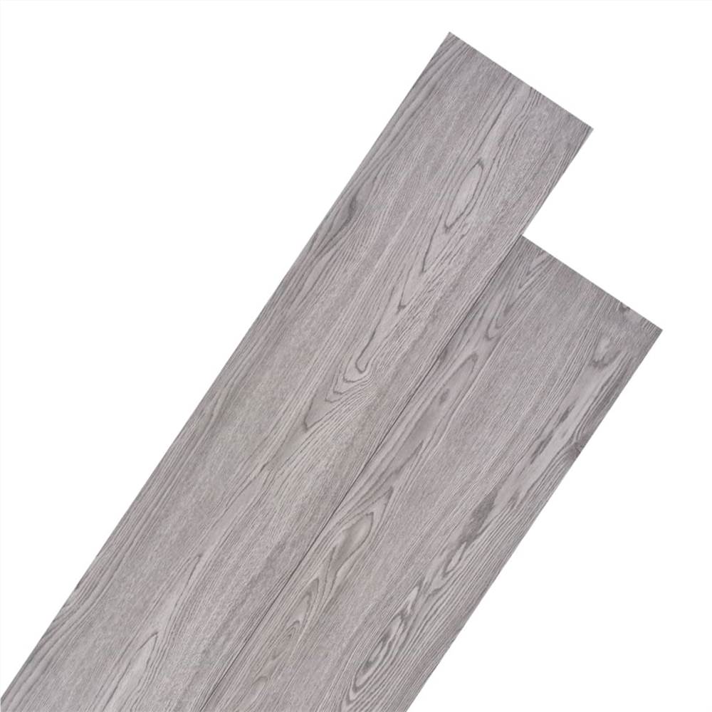 PVC Flooring Planks 5.26 m² 2 mm Dark Grey PVC Flooring Planks 5.26 M² 2 Mm Dark Grey -Room PVC Flooring Planks 5 26 m 2 mm Dark Grey 453995 0