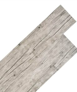 PVC Flooring Planks 5.26 M² 2 Mm Oak Washed