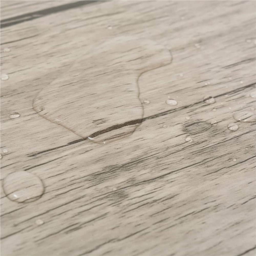 PVC Flooring Planks 5.26 m² 2 mm Oak Washed PVC Flooring Planks 5.26 M² 2 Mm Oak Washed -Room PVC Flooring Planks 5 26 m 2 mm Oak Washed 443797 4