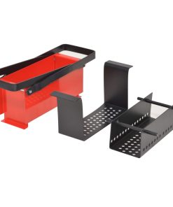Paper Log Briquette Maker Steel 34x14x14 Cm Black And Red 5 Paper Log Briquette Maker Steel 34x14x14 Cm Black And Red -Room Paper Log Briquette Maker Steel 34x14x14 cm Black and Red 429217 3