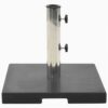 Parasol Base Granite 20 Kg Square Black 1 Parasol Base Granite 20 Kg Square Black -Room Parasol Base Granite 20 kg Square Black 458388 0