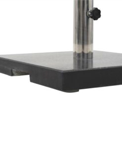 Parasol Base Granite 20 Kg Square Black 5 Parasol Base Granite 20 Kg Square Black -Room Parasol Base Granite 20 kg Square Black 458388 3
