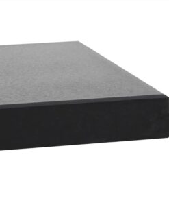 Parasol Base Granite 20 Kg Square Black 6 Parasol Base Granite 20 Kg Square Black -Room Parasol Base Granite 20 kg Square Black 458388 4