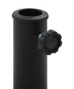 Parasol Base Half Round Polyresin 15 Kg Black 4 Parasol Base Half Round Polyresin 15 Kg Black -Room Parasol Base Half Round Polyresin 15 kg Black 456806 2