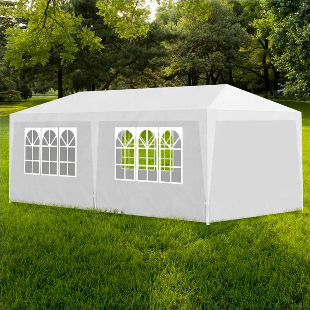 Party Tent 3x6 m White Party Tent 3x6 M White -Room Party Tent 3x6 m White 490999 0