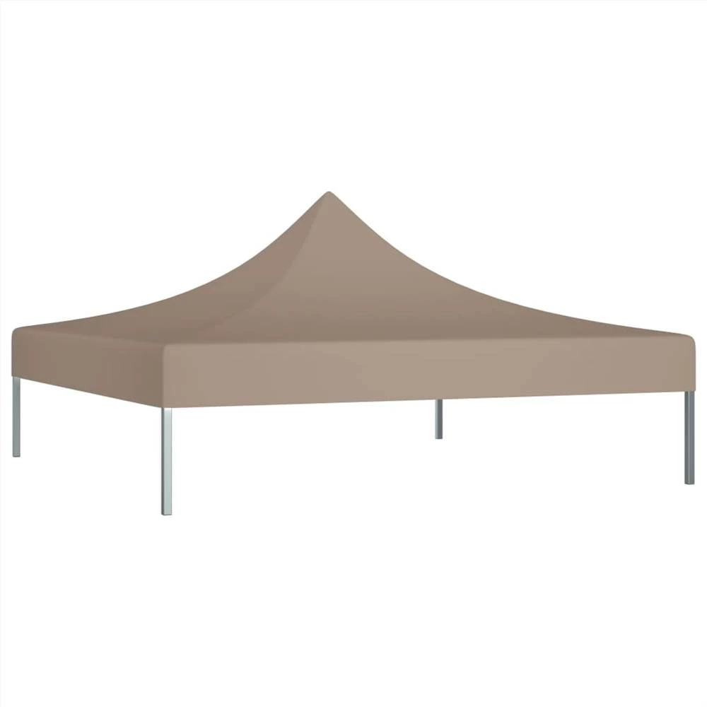 Party Tent Roof 2x2 M Taupe 270 G/m² - Image 2