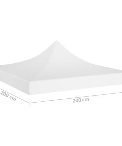 Party Tent Roof 2x2 M White 270 G/m² -Room Party Tent Roof 2x2 m White 270 g m 455431 4