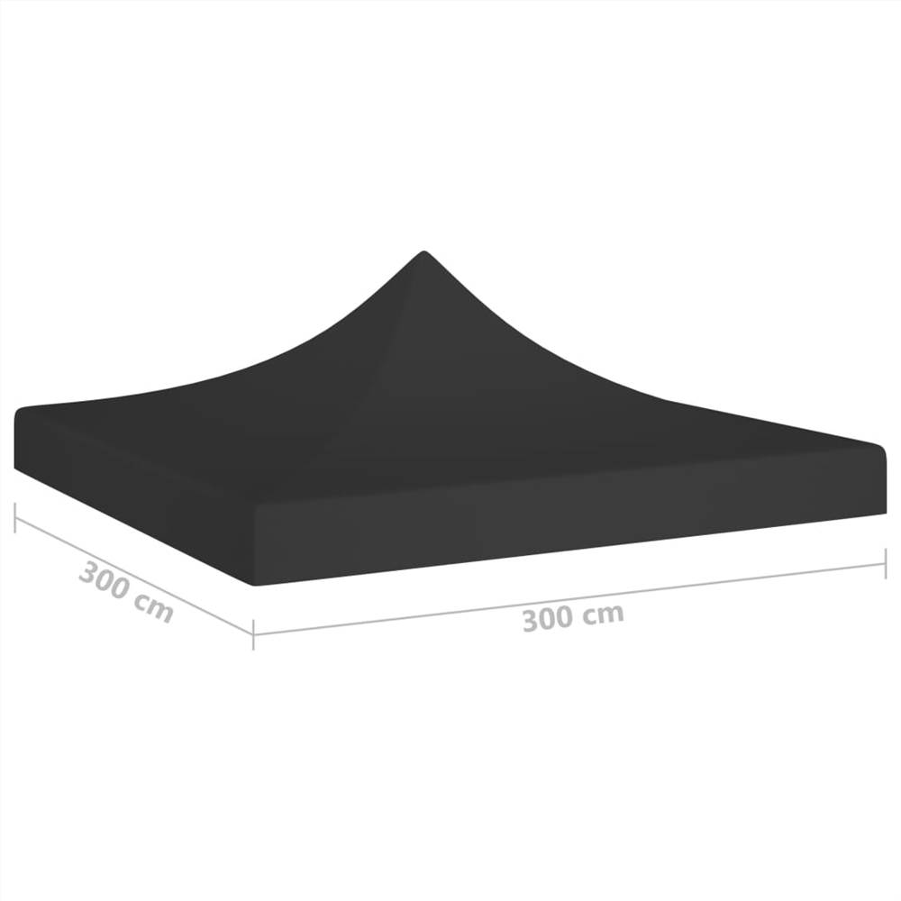 Party Tent Roof 3x3 m Black 270 g/m² Party Tent Roof 3x3 M Black 270 G/m² -Room Party Tent Roof 3x3 m Black 270 g m 438327 4